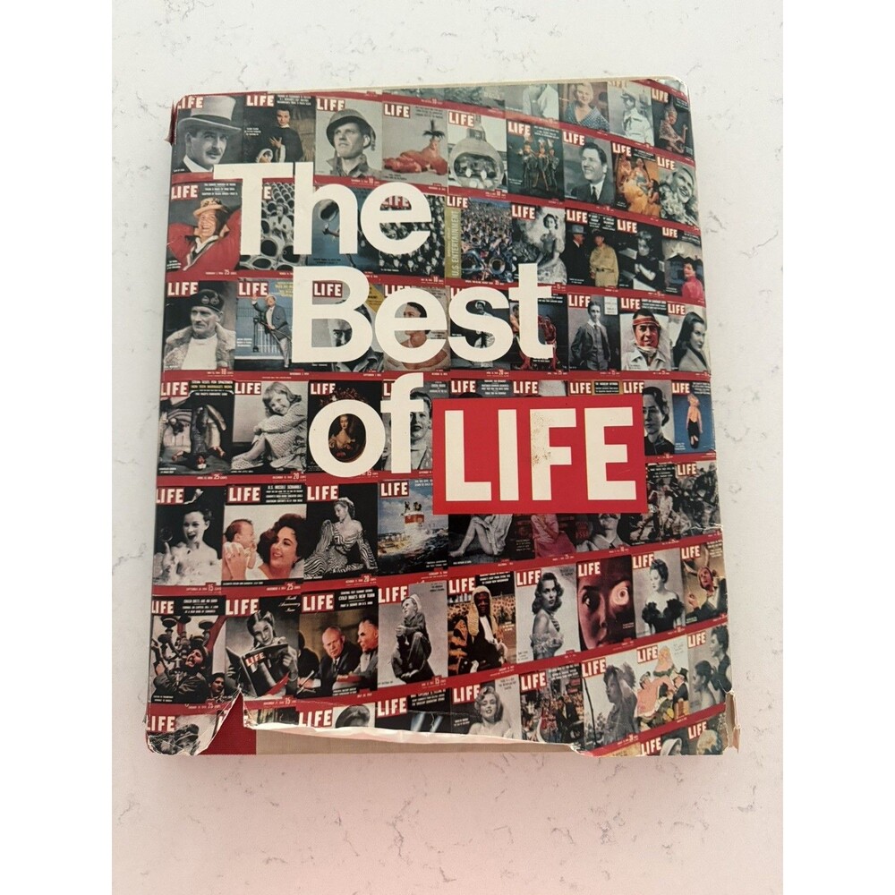 The Best Of Life Magazine Collectors Coffee Table Hardcover Book Vintage Photo